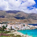 Beautiful landscapes of Greece - Andros island, panoramic view | Von Freesurf